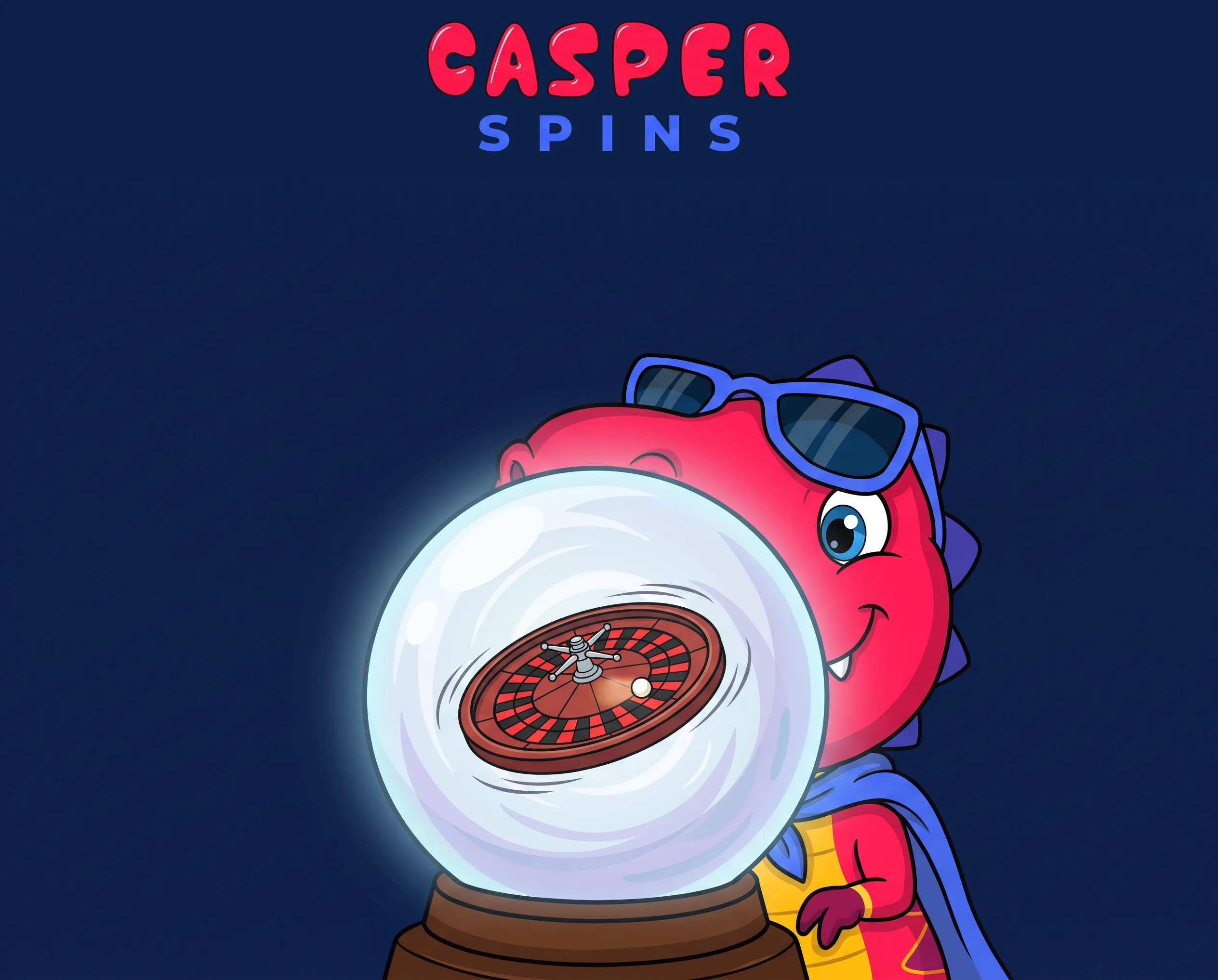 Casper Spins live casino illustration