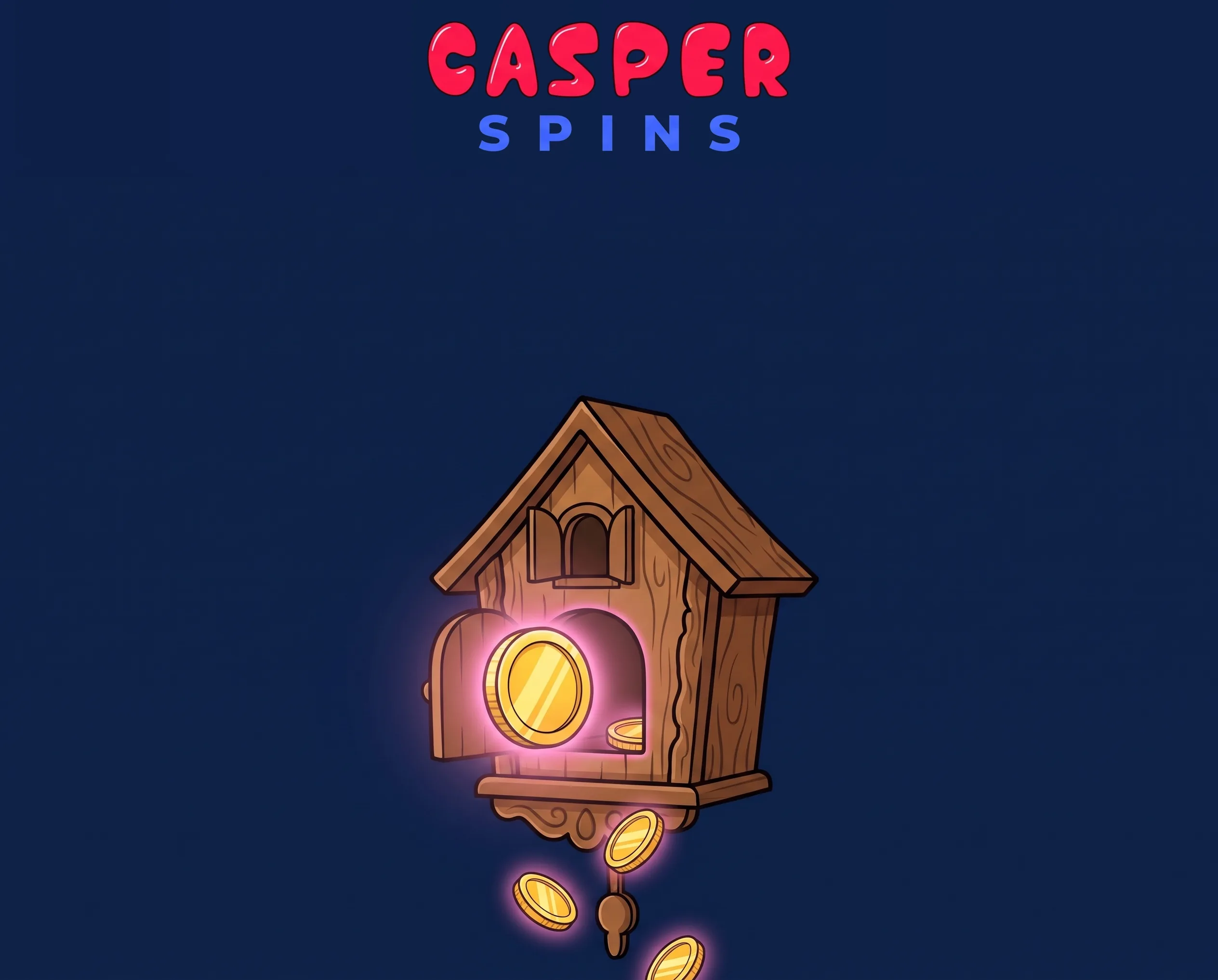 Casper Spins slot games illustration